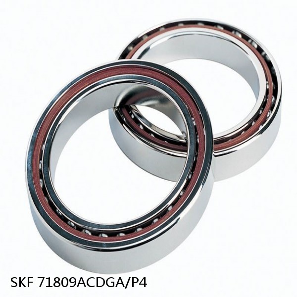 71809ACDGA/P4 SKF Super Precision,Super Precision Bearings,Super Precision Angular Contact,71800 Series,25 Degree Contact Angle